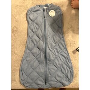 Dreamland Baby Dream Weighted Sleep Sack Swaddle Blue Size Small 0-6M 8-16 lbs